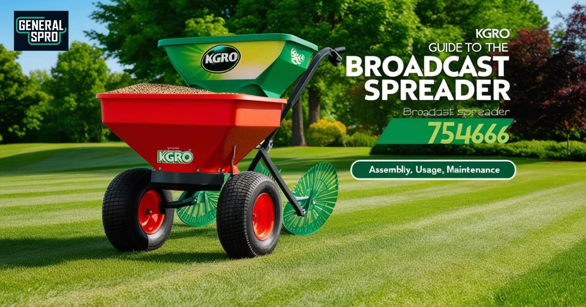 Kgro Broadcast Spreader Model 75466 Manual Troubleshooting & More