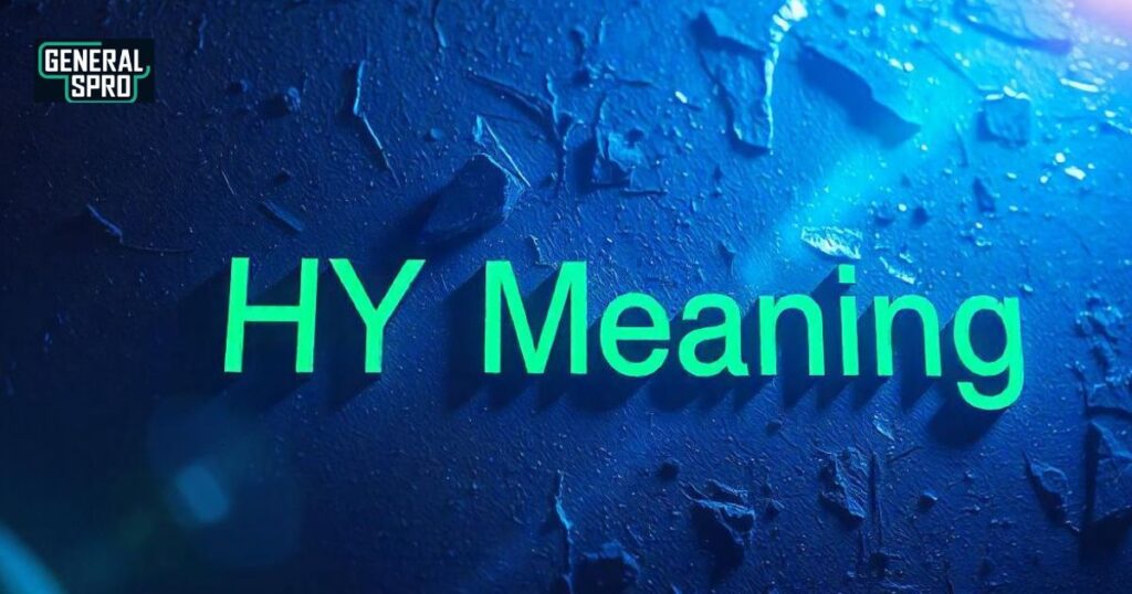 HY Meaning – A Guide to HY Definition & Uses in Text