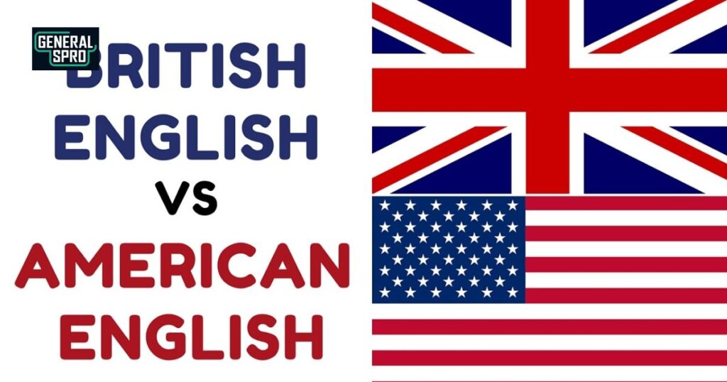 Usage in British vs American English